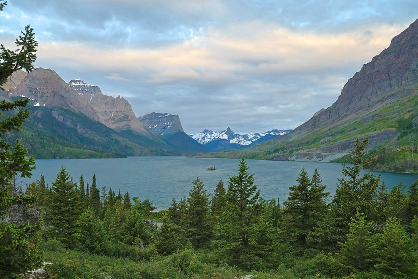 Wild Goose Island on St. Mary Lake, Glacier National Park